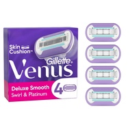 [Bundle of 3] Gillette Venus Deluxe Smooth Swirl 4 Razor Blade Refills / Cartridges
