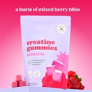Creatine Gummies (36 Gummies), Creatine Supplement, Mixed Berry Flavored Dietary Supplement