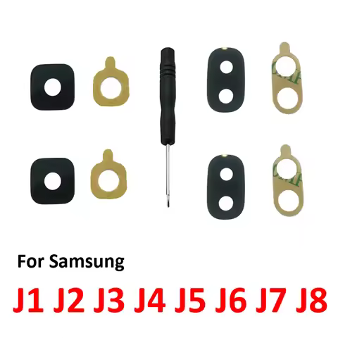 Camera Glass Lens For Samsung J1 J2 J3 J4 J5 J6 J7 J8 Phone New Back Camera Protection Lens Cover Re