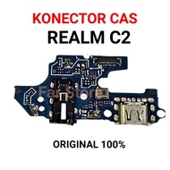 Flexible Charger Connector Realme C2 Charging Board + Mic + Hf + Ic ORI