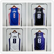 [Hot pressed]Kings No.8 Lavine Basketball Jersey No.10 DeRozan Fox Monk City edition Jersey