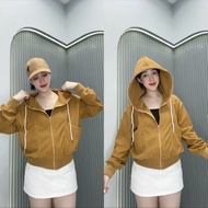 Women's Fashion Ribbed VelvetJacket 6 Pockets (2 outer pockets, 4 inner pockets)