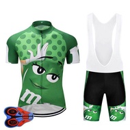 Men Funny Cycling Jersey MTB MTB Clothing  Short Set Ropa Ciclismo Bicycle Wear Clothes Maillot Culotte