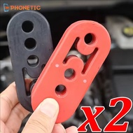 [AUTO&3C]1/2PCS - Exhaust Pipe Hanger Universal Type, Automotive Rubber Mounting Bracket for Car Mod