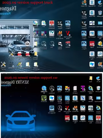 2026 DAS/EPC/WIS/Xtry/HHT in 512gb SSD/ 500g HDD for Mercedes MB Star C4 C5 support Car and Truck Di