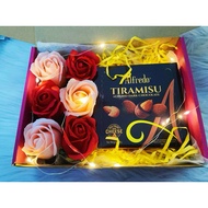 Alfredo Tiramisu Almond Chocolate 65g valentine day surprise box 520
