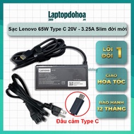 [BH12T] Sạc Laptop Lenovo 65W 20V - 3.25A Slim USB Type C - Lenovo Thinkpad (Model 2022) New Sạc zin