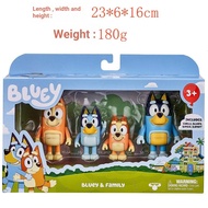 Bruyi Toys Family Doll Figure-Bluey Bluey Joint Movable Doll Anime Ornaments
