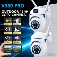5G V380 Pro Waterproof Outdoor CCTV Camera Dual Lens WIFI Connect to Cellphone With Voice Security V