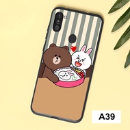Samsung A10 M10 / A10S / A11 / A12 Phone Case With bag Funny BROWN Bears