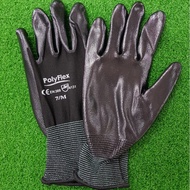 Safety Working Gloves PU Work Safety Gloves 4131 EN388