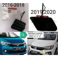 *100%ORIGINAL PERODUA BEZZA 2016 , 17, 19, 2020  ALL MODEL *  2ITEM *  FRONT / DEPAN BUMPER TOWING COVER CAP