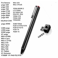 ปากกา Stylus Original สำหรับ Lenovo Yoga 900S Yoga 520 Yoga 530/720/730/C740 /C640 MIIX 700 Miix4 Miix 510/520/525/710 GX80K32885 No pen holder One