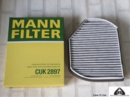 กรองแอร์ ชาโคล   Benz C-Class  W202 ( 1993 - 2000 )  ทุกรุ่น     Cabin Air filter Mann CUK2897 / CUK