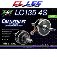 LC135 ESR MOTOR CRANKSHAFT LC4S AUTO & LC4S CLUCTH JET 2.15MM 4.65MM 6.15MM