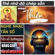 8GB Relaxing Meditation Music Card 432HZ Frequency, Solfeggio Frequency - Deep Healing for the Body 