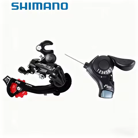 Shimano Tourney TZ500 6/7 Speed Groupset RD TZ500 Bike Rear Derailleur SL TX30 6S 7S Shifter Lever T