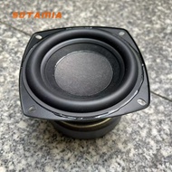 SOTAMIA 1Pcs 3.5 Inch Mid Woofer 4 Ohm 40W High End Audiophile Long Stroke Subwoofer Speaker DlY Blu