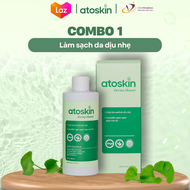 Sữa Tắm Ngăn Ngừa Mụn Lưng ATOSKIN 280ML - Cải Thiện Mụn Cơ Thể Và Viêm Nang Lông Loại Bỏ Dầu Nhờn V