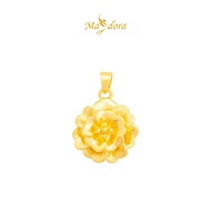 MASDORA 999 Gold Pendant Loket Emas ~ Lotus Flower (EMAS 999/24K)