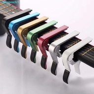 [READY STOCK] Guitar Capo Universal Metal Metronome Guitar Key Guitar Accessories Ukulele Quick Change Clamp