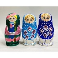Wooden Russian Doll Seven-Piece Set