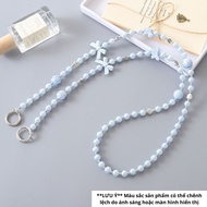 Dây Đeo Baby Three Phụ Kiện Điện Thoại Túi Xách Đính Charm Strap Hạt Chuỗi Nhiều Màu Dễ Thương Xinh 