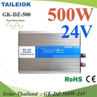 Inverter 500W Off-Grid Pure sine wave GK-DZ TAILEOK 24V DC to AC 220V Model GK-DZ-500W-24V
