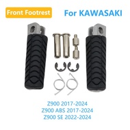 For KAWASAKI Z900 ABS 2017-2022 Z900 SE 2022-2024 Z 900 Z-900 Motorcycle Accessories Front Footrest 