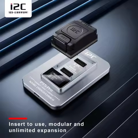 I2C p15 pro nAND programmer for iPhone 6-15 Pro Max, for iPad, hard disk, data read, write SN, unbin