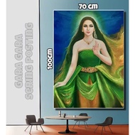 NYI RORO KIDUL BIG JUMBO Poster Wall Display size 100x50cm 100x70cm 150x100cm 200x100cm + FRAME