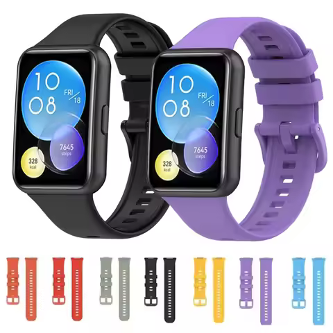 Sports Silicone Strap for Huawei Watch Fit 2 Active Original Comfortable Breathable Wristband for Hu
