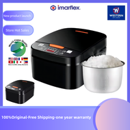 Imarflex intelligent Rice cooker 5L multi-function thermal insulation household Rice cooker Non-stick surface liner regular appointment soup cooking Rice cooker multiple cooking functions scratch resistant large Rice cooker