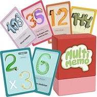 Multi-Memo : Multiplication Flashcards - Memorize Like a Pro with Our Innovative Method! Math Times 