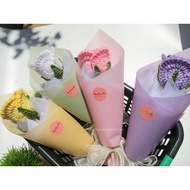 Rose Bouquet Flower Crochet (1pcs)