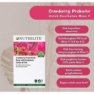 AMWAY Nutrilite Cranberry Fruit Drink Base with Probiotic, Inulin & FOS (30sticks/box)