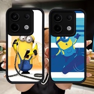 Q22 Minion soft Casing for Xiaomi Redmi 15C poco M7 X6 13T 13C Note 13 M6 Neo Pro Plus 5G