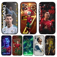 for Realme 8S 8i 9i 9 10 Pro Plus 10Pro 12 12X Cristiano Ronaldo 4Y18 TPU Black Soft Silicone Phone 