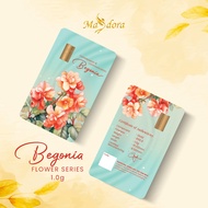 MASDORA 999.9 Gold Bar 1.00GM Flower Series ~ Begonia (EMAS 999.9/24K)