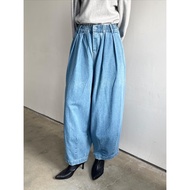 Garb 606 oversized barrel balloon denim pant-- new with defectTAG