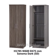 JFH SU 981 2 Door Wardrobe Solid Board / ALMARI BAJU HOSTEL 2 PINTU