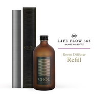 CHOL Room Diffuser Refill | ก้านหอมปรับอากาศ รีฟิล 450 ml. เพิ่มเวลาความหอม ยืดเวลาแห่งการผ่อนคลาย