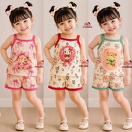 LITTLEVIN - BONIE GIRLS' TANK TOP SET 0-5 YEARS
