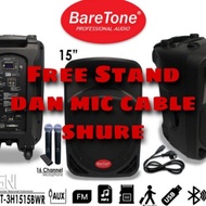Termurah!!! Speaker aktif Portable Baretone 15 inch max15bwr MAX 15BWR