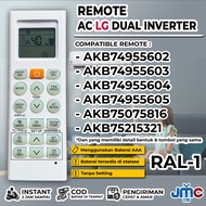 Remote AC LG Dual Inverter Hercules Jetcool T05EV5 T06EV3 T06EV4 F05NXA F07NXA F09NXA
