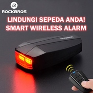 Rockbros A6 Smart Anti Theft Bike Alarm Wireless USB Taillight