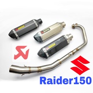 Exhaust Suzuki Raider 150 Arkapovic Muffler Long Carbon Raider150 Accessories Tabung Coolant Stainle