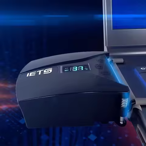 IETS GT202 Vacuum Heatsink USB External Cooling Fan for Gaming Laptop, 13 Adjustable Fan Speeds, Aut