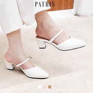 {TRA.20Au22e} Luxia Mules Women Heels / Rights 5 Cm
