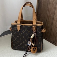 LOUIS VUITTON 路易威登 Monogram Batignolles 棕色 手提包